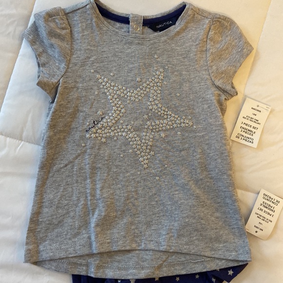 NWT Nautica 3 Piece Fleece Girls Jacket Set - Picture 5 of 7